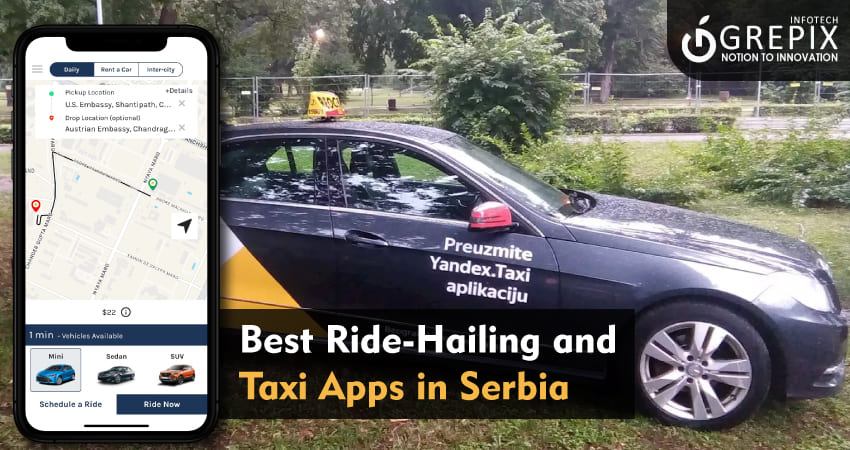 Best Ride-Hailing and taxi apps in Serbia