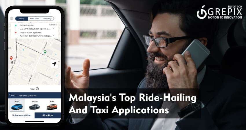 Malaysia's Top Ride-Hailing And Taxi Applications