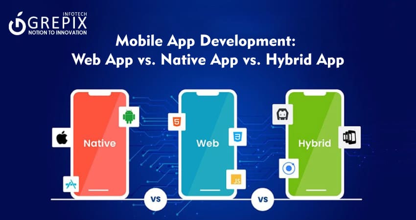 Mobile App Development: Web App Vs. Native App Vs. Hybrid App 